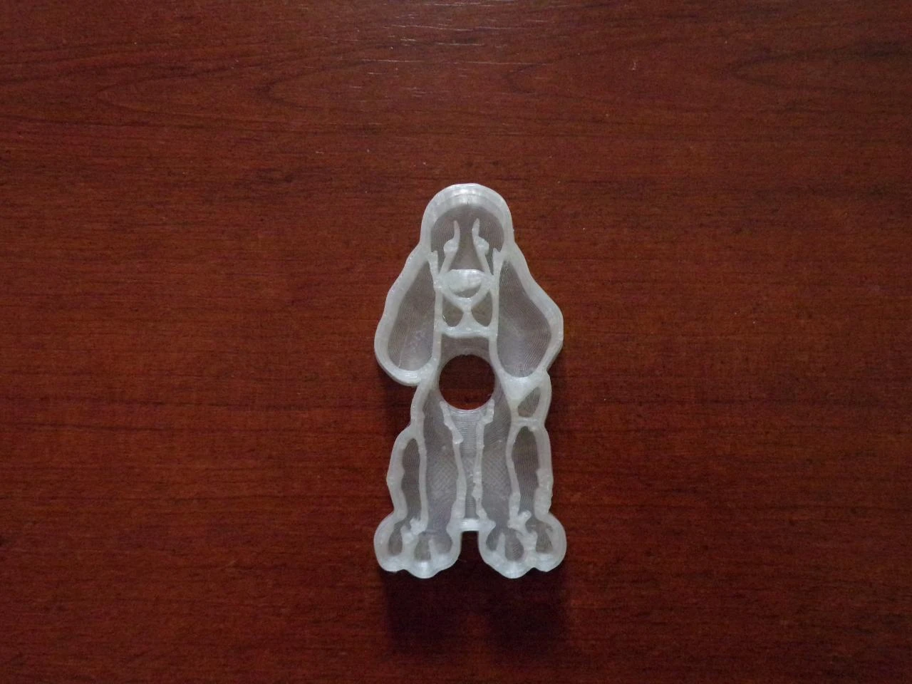 emporte pièce chien épagneul imprimé 3D PLA environ 8 x 4 x 0,8 cm